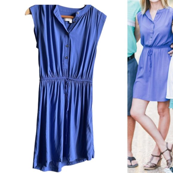 LOFT Dresses & Skirts - LOFT Blue Sleeveless Dress XS
